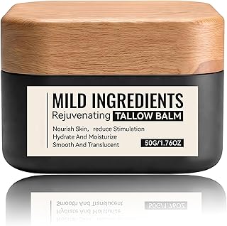 Rejuvenating Tallow Balm for Men, Deep Moistu...