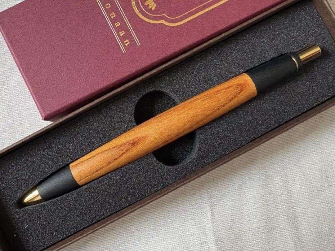 ボナンペン 欅 シャープペンシル 真鍮金具0.5mm ボナンペン 欅 真鍮