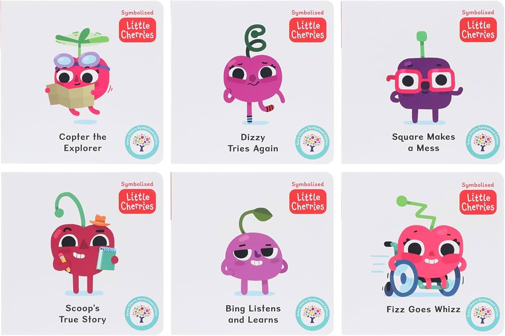 cherry様 リクエスト ４点 まとめ商品 Sweet Cherry Publishing The Symbolised Little Cherries 6-Book