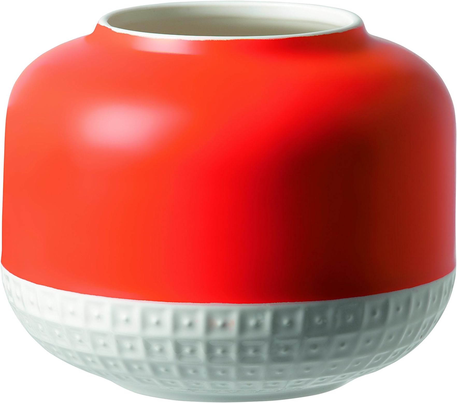 Royal Doulton HemingwayDesign 40010595 Rose Vase 18cm Orange, Porcelain