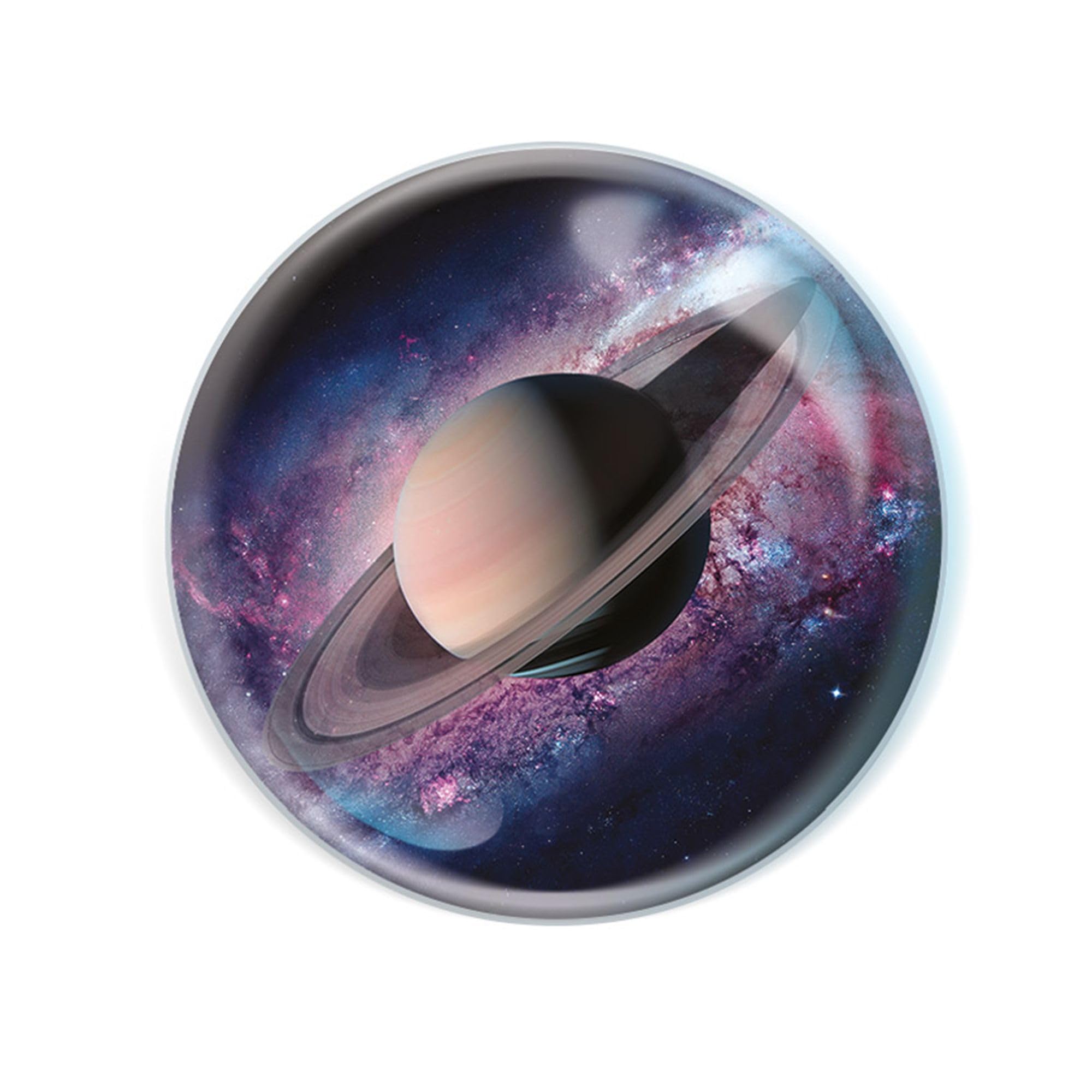 Deluxebase Magnidome Space Fridge Magnet – Crystal Glass Dome Animal Magnets for Fridges, Decorative Strong Magnet for Kitchen Accessories, Novelty Gifts and Cute Home Decor.