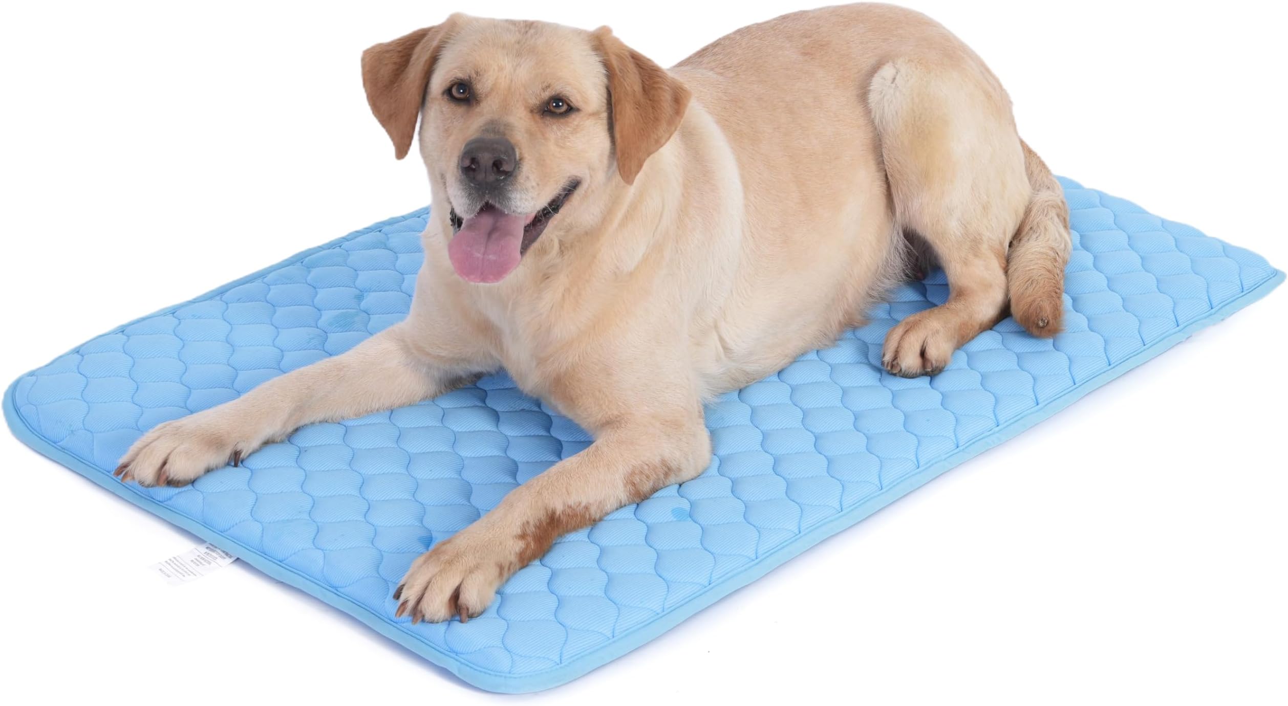 MARUNDA Dog Cooling Mat, No Need to Freeze Or Refrigerate This Cool Pet Pad Cat Mats- Keep Your Pet Cool, Machine Washable., Blue