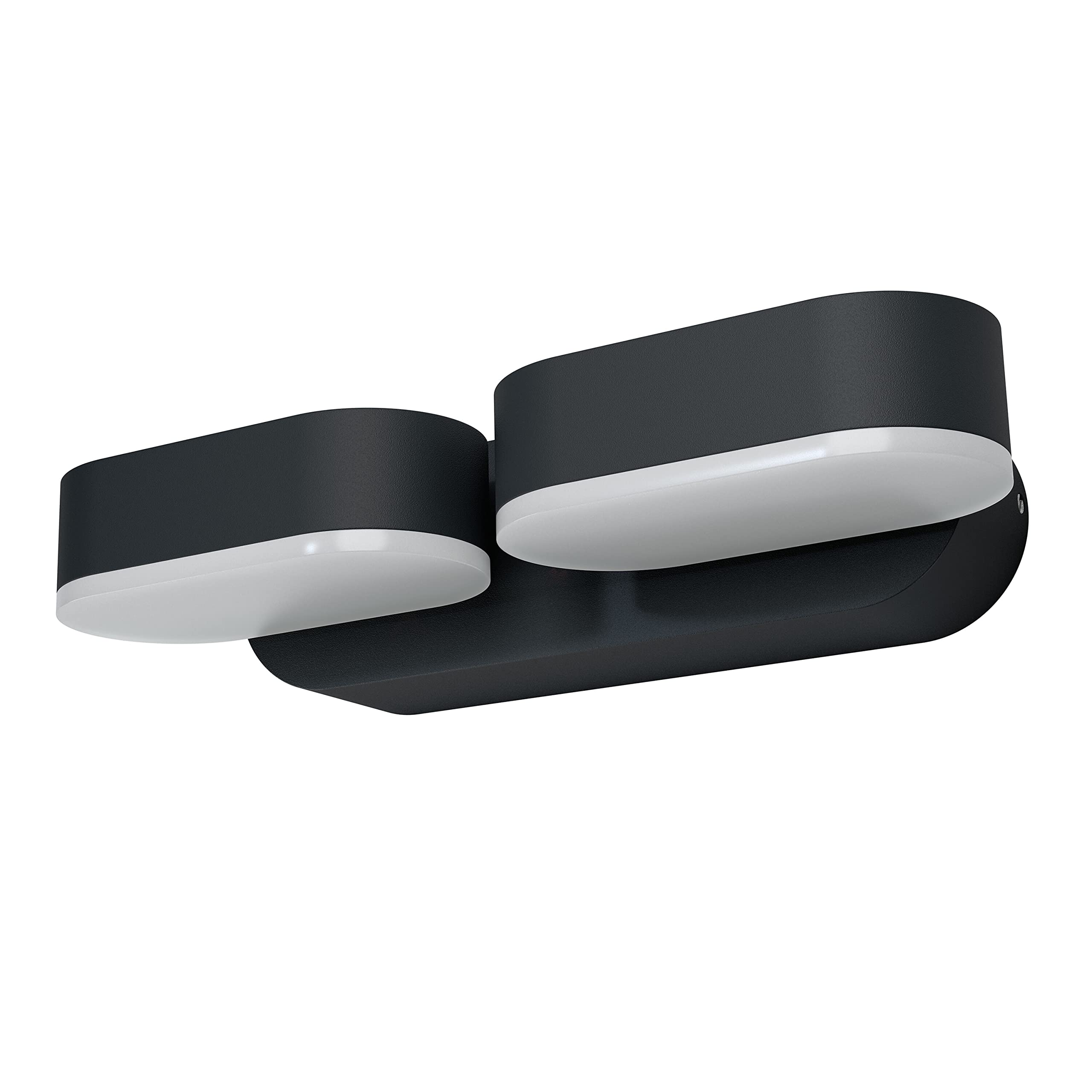 mur and plafond luminaire LED: adapté au mur, Endura© Style Lantern Modern / 11,50 W, 220…240 V, Blanc chaud, 3000 K, matériau de corps: aluminum, IP44, 2-pack