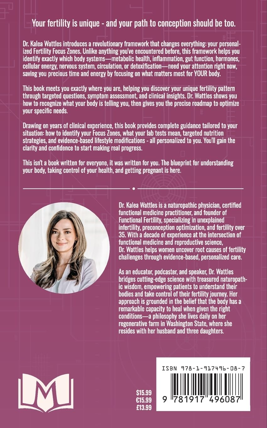 The Functional Fertility Blueprint: An Evidence-Based, Personalized Approach to Identifying Your Fertility Focus Zones and Creating the Conditions for Conception