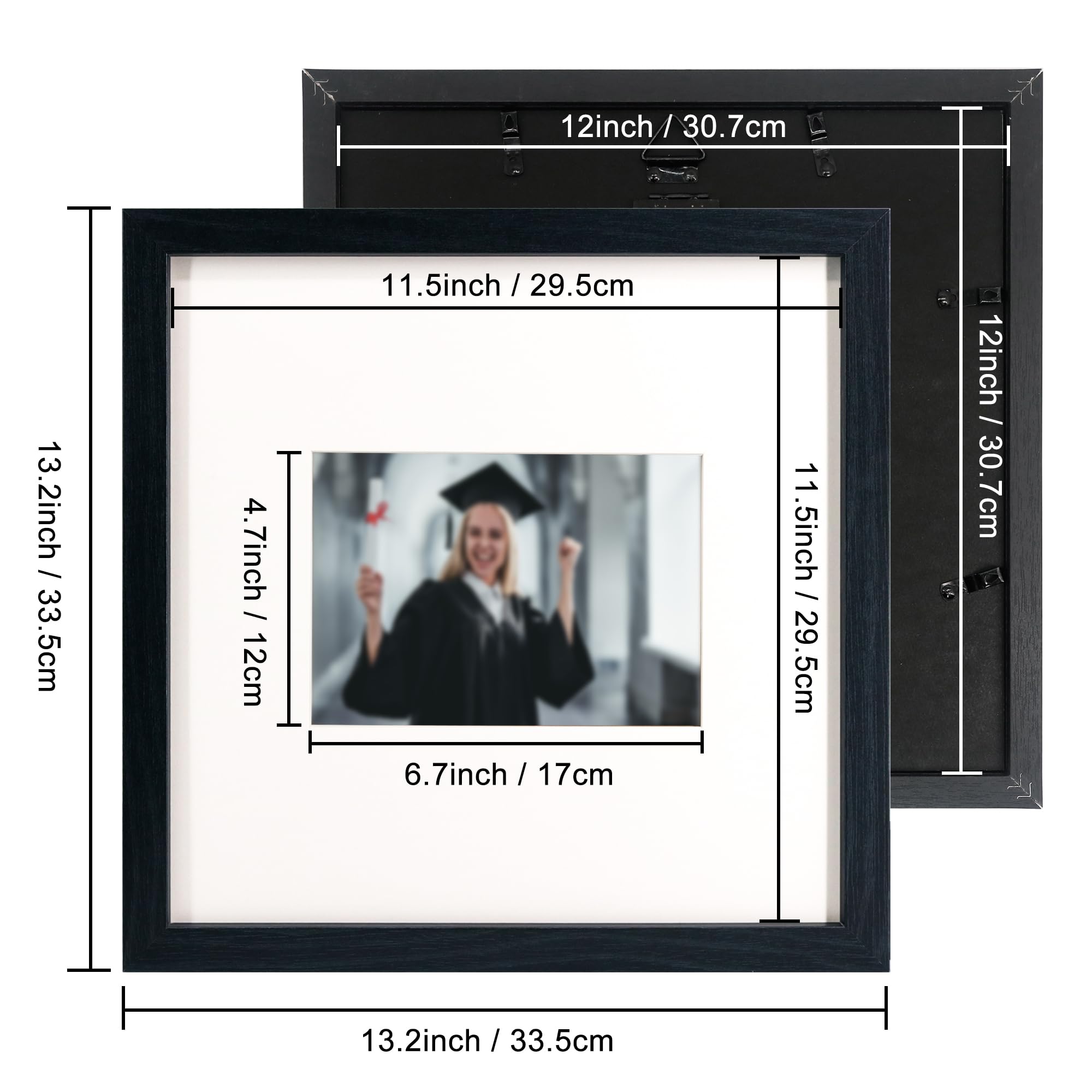 Renaissance サイン入り写真 フレーム付き Amazon.com - GarduationMall 12x12 Signature Picture Frame Holds