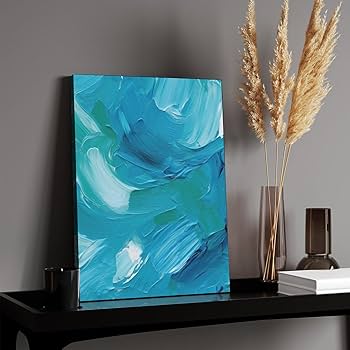 【F4号】good blue(spelling) 油絵 oil painting F4号】good blue(spelling) 油絵 oil painting F4号】good blue