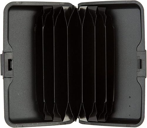 Miniatura 4 de RFID Blocking Credit Card Holders for Women Men Aluminum Wallet Slim Small Metal Business Hard Case (Almond Blossoms)