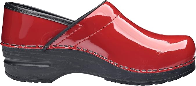 Sanita Women's Professional Patent Clog