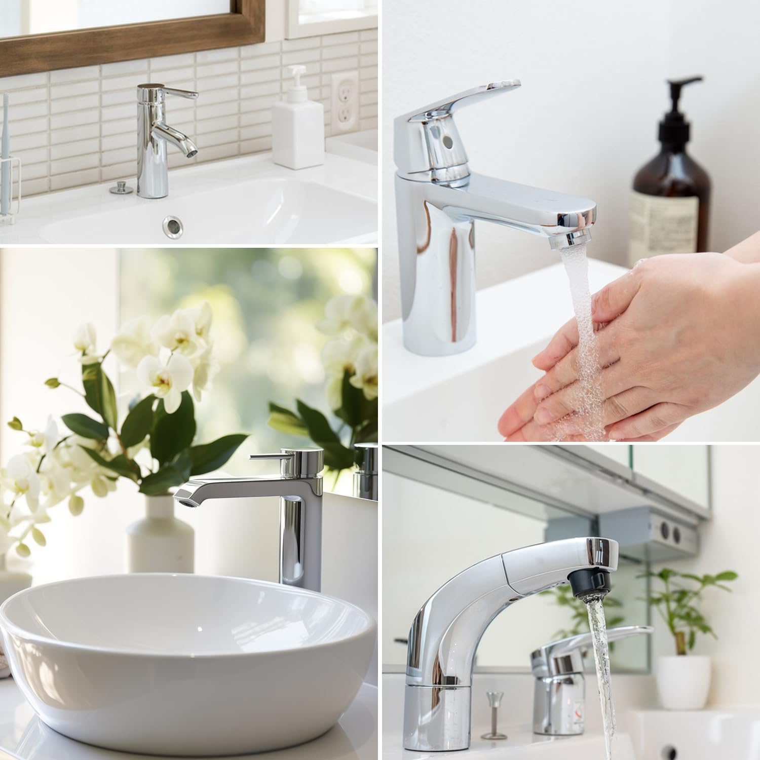 5 Inch Faucet Extension Shank, Brass Threaded Pipe for Thick Countertops, Bathroom Faucet Mount Accessory with PTFE Tape