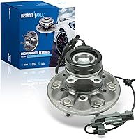 Vista 115 de Detroit Axle - Buje de rodamiento de rueda delantera 4WD para Ford F-150 2000-2003 [ABS de 4 ruedas], reemplazo 2001 2002 F-150