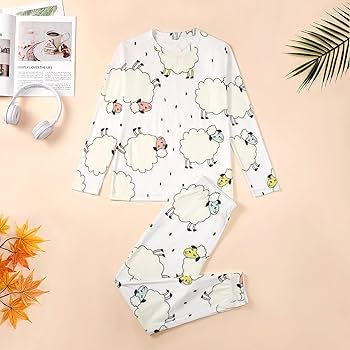 Amazon.co.jp: パジャマ パジャマセット 上下セット 羊 ひつじ