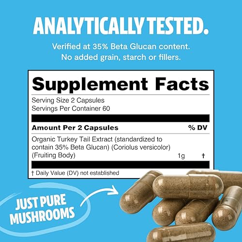 Miniatura 4 de FreshCap Mushrooms Paquete de cerebro y cuerpo (cápsulas) - Cápsulas de suplemento de hongos de cola de pavo y hongo de melena de león