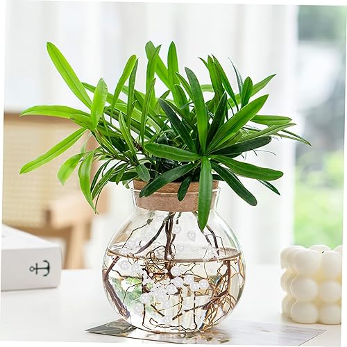 Miniatura 5 de HOMSFOU 1 rollo de florero de perlas cadena de perlas cuentas guirnalda de cuentas velas flotantes jarrón relleno decoración de boda