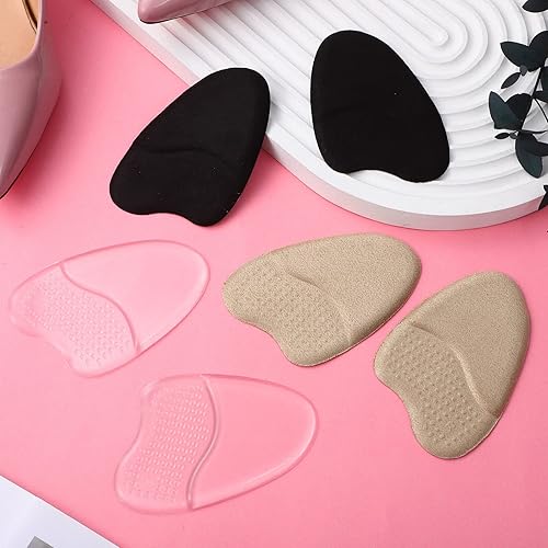 Miniatura 7 de 6 pares de almohadillas metatarsianas, almohadillas reutilizables para el antepié, almohadillas de tacón alto para mujeres