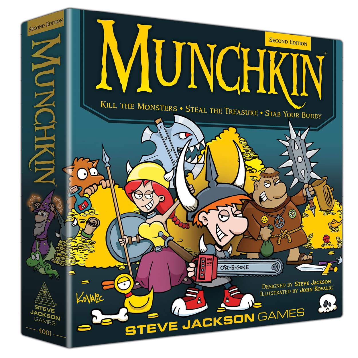 Steve Jackson Games Munchkin Deluxe - Second Edition Card Game