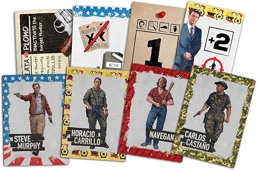 Miniatura 2 de Narcos: El juego de mesa - Experimenta el emocionante mundo del narcotráfico, juego lleno de acción basado en la exitosa serie de televisión de