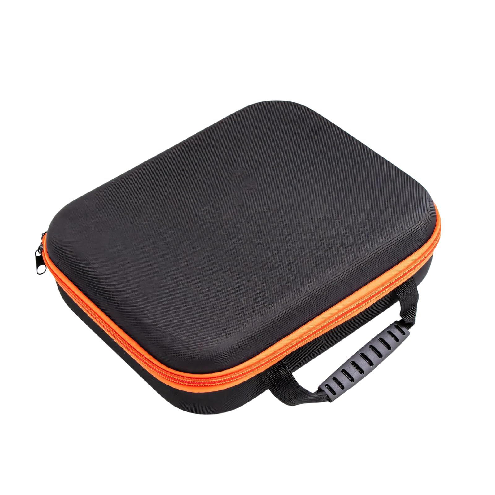 Pequeña bolsa de herramientas portátil negra EVA rígida kits de herramientas con correa colgante y cremallera Hardware Herramientas Accesorios Portátil Caja de almacenamiento de herramientas (27 x 22