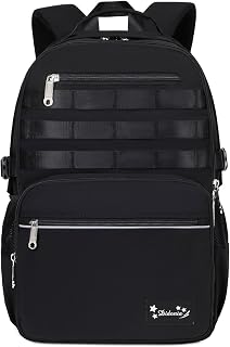 15.6-inch Laptop Backpack for Teen Girls, DIY School Bag for student, Large Capacity Suitable Travel and Daily (black)