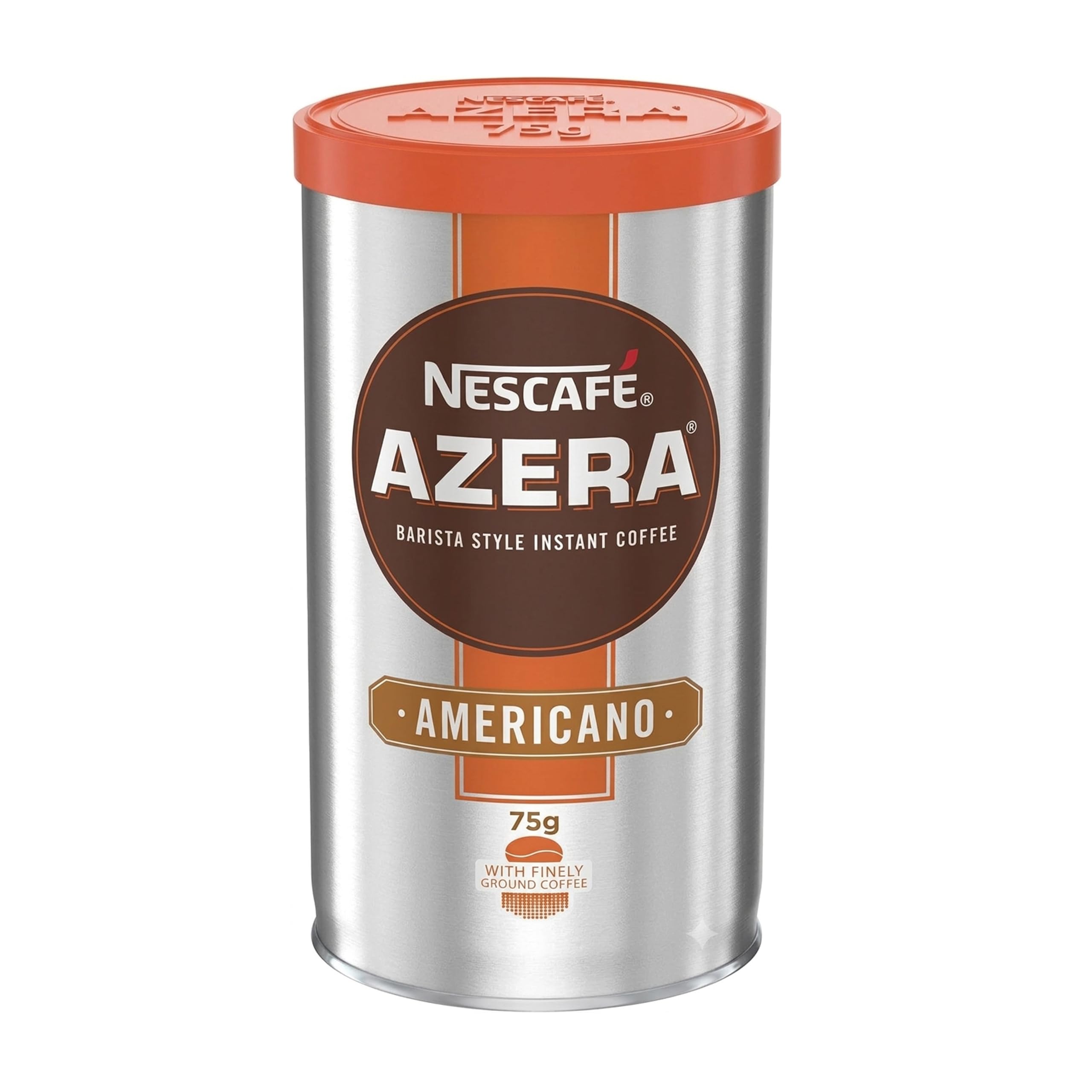 NESCAFÉ AZERA Americano Instant Coffee Tin, 100 g (Pack of 6)