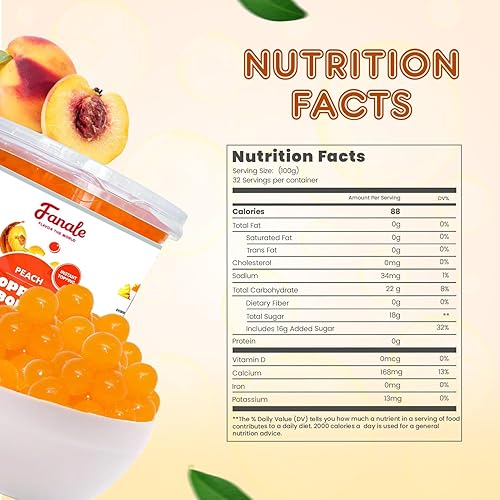 Vista 32 de Fanale Perlas de fresa Popping Boba, veganas, sin OMG, sin gluten, sin grasa, perfectas para té de burbujas, batidos, helados, postres y bebidas.