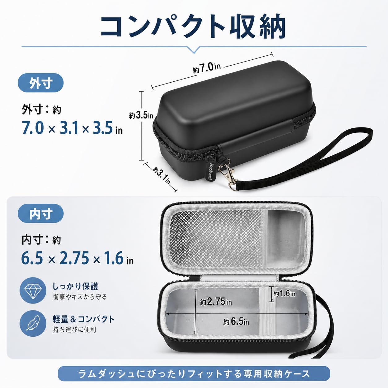 Amazon.co.jp: COMECASE シェーバーケース for パナソニック ラム