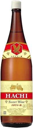 ハチブドー酒 赤 [ NV 赤ワイン ミディアムボディ 日本 1800ml ]