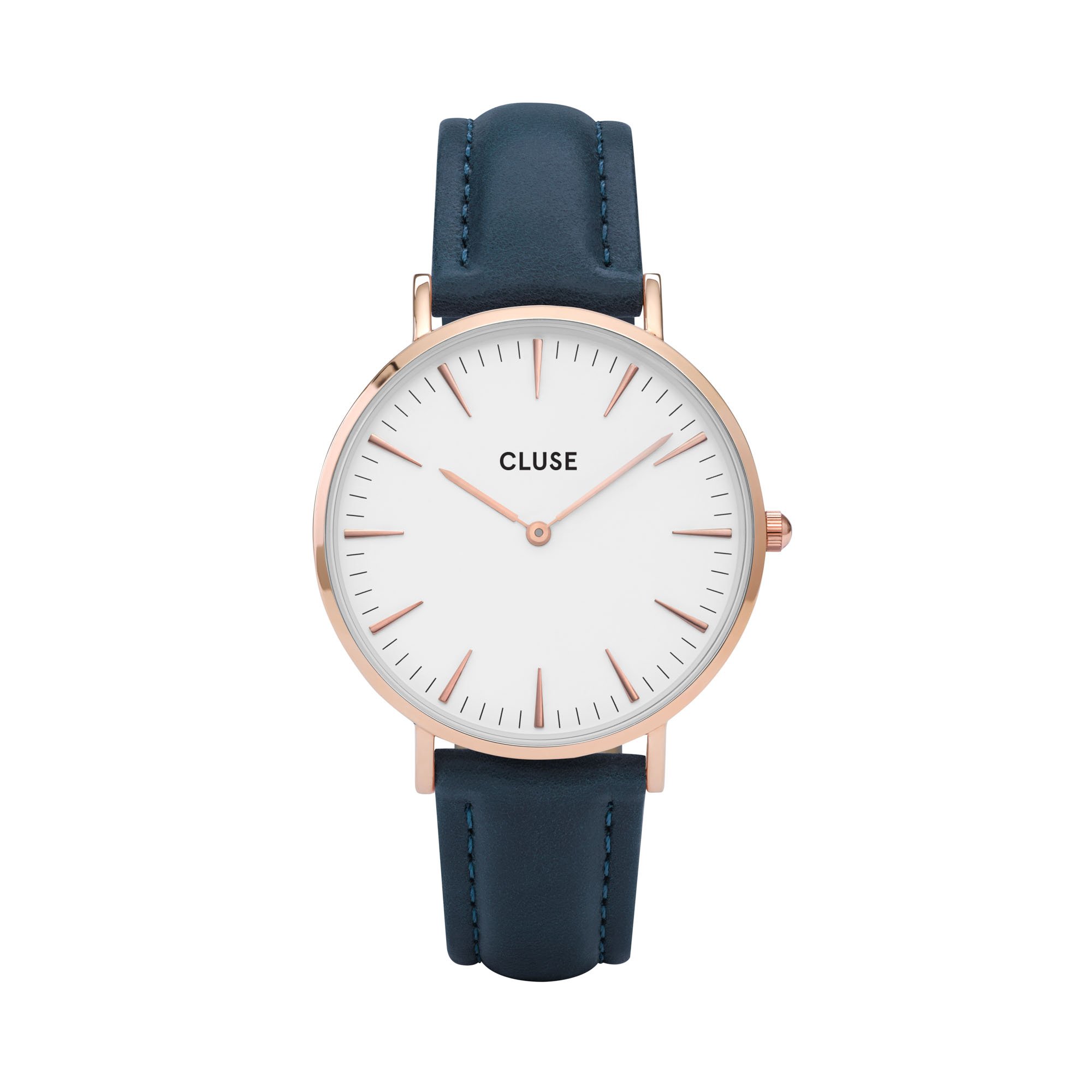 Cluse Damen-Armbanduhr Analog Quarz Leder CL18016