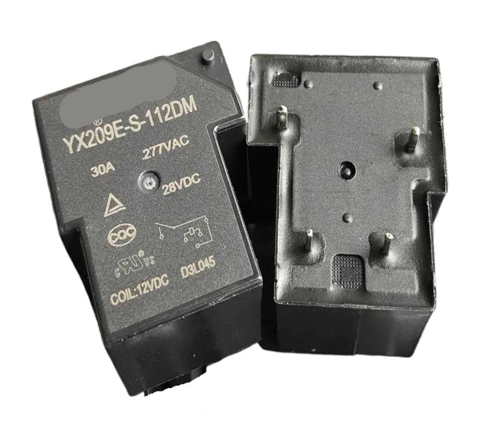 SMGLRUEAT 1pc YX209E-S-112DM (T90-1A-4P-12V-30A) Relay 4pins