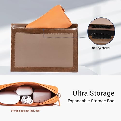 Vista 17 de CoBak Funda para Microsoft Surface Pro 12" (2025), Premium Business Cover con soporte multiángulo, soporte para lápiz capacitivo integrado, soporte