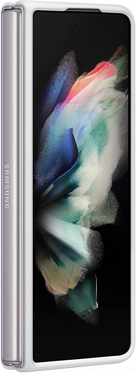 Samsung Galaxy Z Fold3 Silicone Cover - Official Case - White