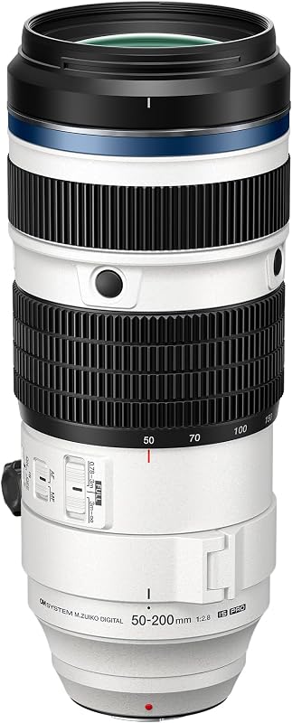 Olympus M.Zuiko Digital ED 50-200 mm F2.8 es PRO para cámara con sistema Micro Four Thirds, fotografía al aire libre, diseño sellado contra la intemperie | Fotografía al aire libre, diseño sellado contra la intemperie, cámara Micro Four Thirds