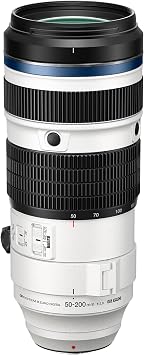 OM SYSTEM Olympus M.Zuiko Digital ED 50-200mm F2.8 is PRO for Micro Four Thirds System Camera, Outdoor Photography, Weather Sealed Design | 100-400mm Equiv, Constant F2.8, 5-Axis Sync Is Up to 7 Stops, IP53 Weather-Sealed, 1, 075g, 77mm Filter, 0.78m Min Focus