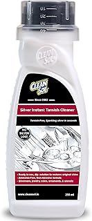 Silver Dip Cleaner Liquid – 250 ml | Instant Silver Cleaner & Tarnish Remover for Pooja Items, Utensils & Jewellery | Silver Shine Cleaning Liquid for Silverware & Ornaments