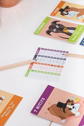 Miniatura 4 de Sherlock Bones. El mejor juego de estilo Whodunit Cluedo para los amantes de los perros. Olfatea las pistas para encontrar al culpable canino en