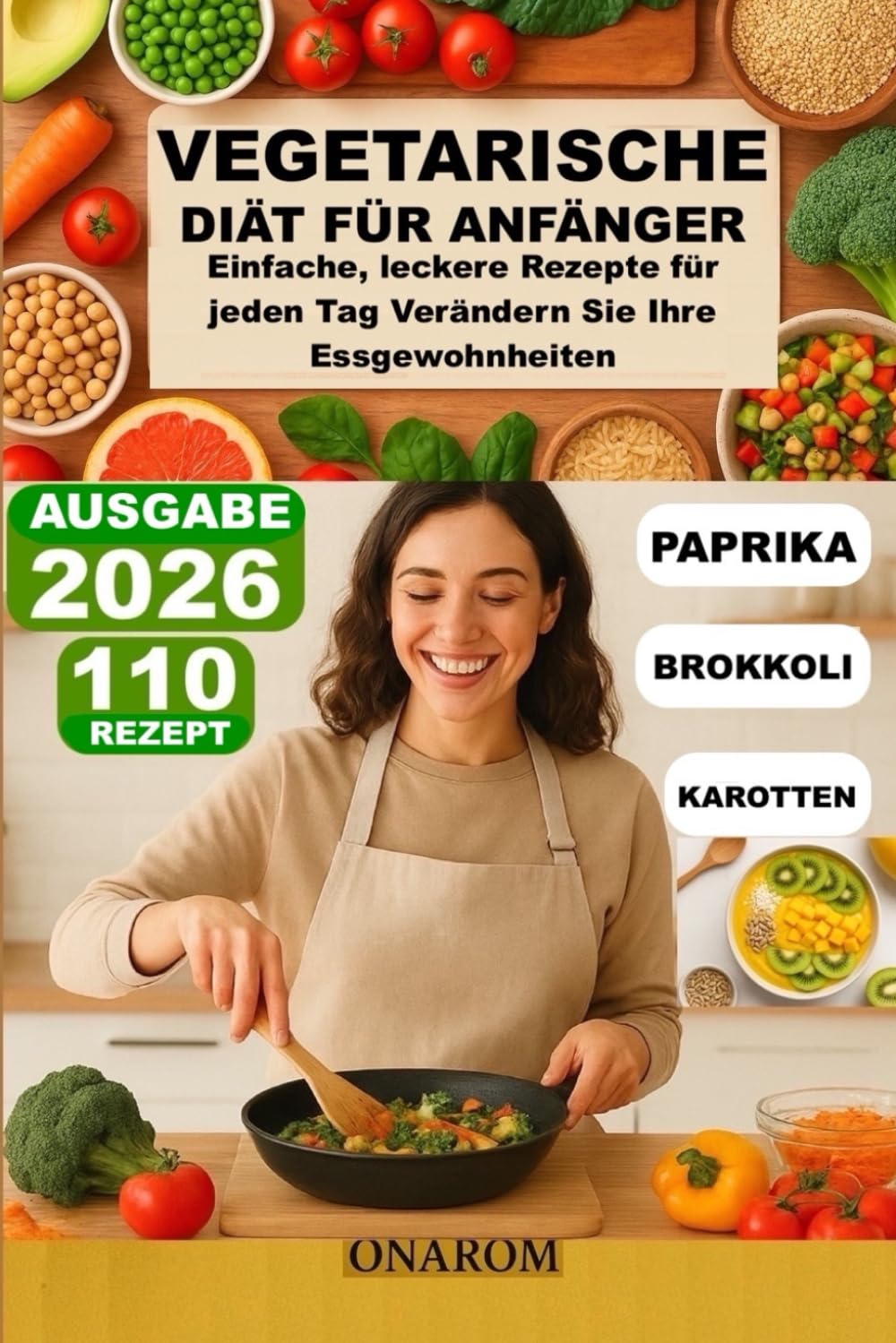 VEGETARISCHE DIÄT FÜR ANFÄNGER: Einfache, leckere Rezepte für jeden Tag Verändern Sie Ihre Essgewohnheiten