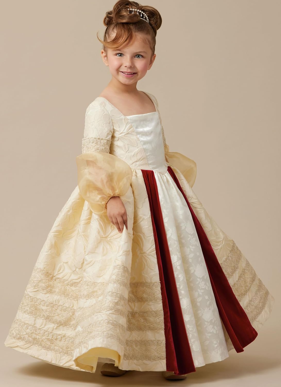 McCall's M8549AA Children's Princess Costume Sewing Pattern Packet, Design Code M8548, Sizes 3-4-5-6-7-8