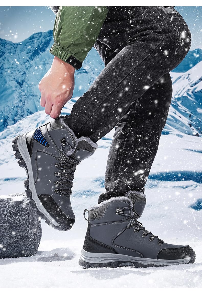Botas de Invierno para Hombre. Senderismo para la Nieve