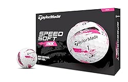 テーラーメイド&lpar;Taylor Made&rpar; TMJ24 SpeedSoft Ink 12個入り スピードソフト インク ブルー ゴルフボール 2024年モデル