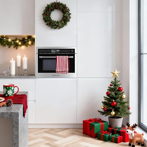 Vista 28 de GASLAND Horno de microondas de 30 pulgadas sobre el rango, 1.9 pies cúbicos sobre el microondas de la estufa, 11 niveles de potencia, cocción con un