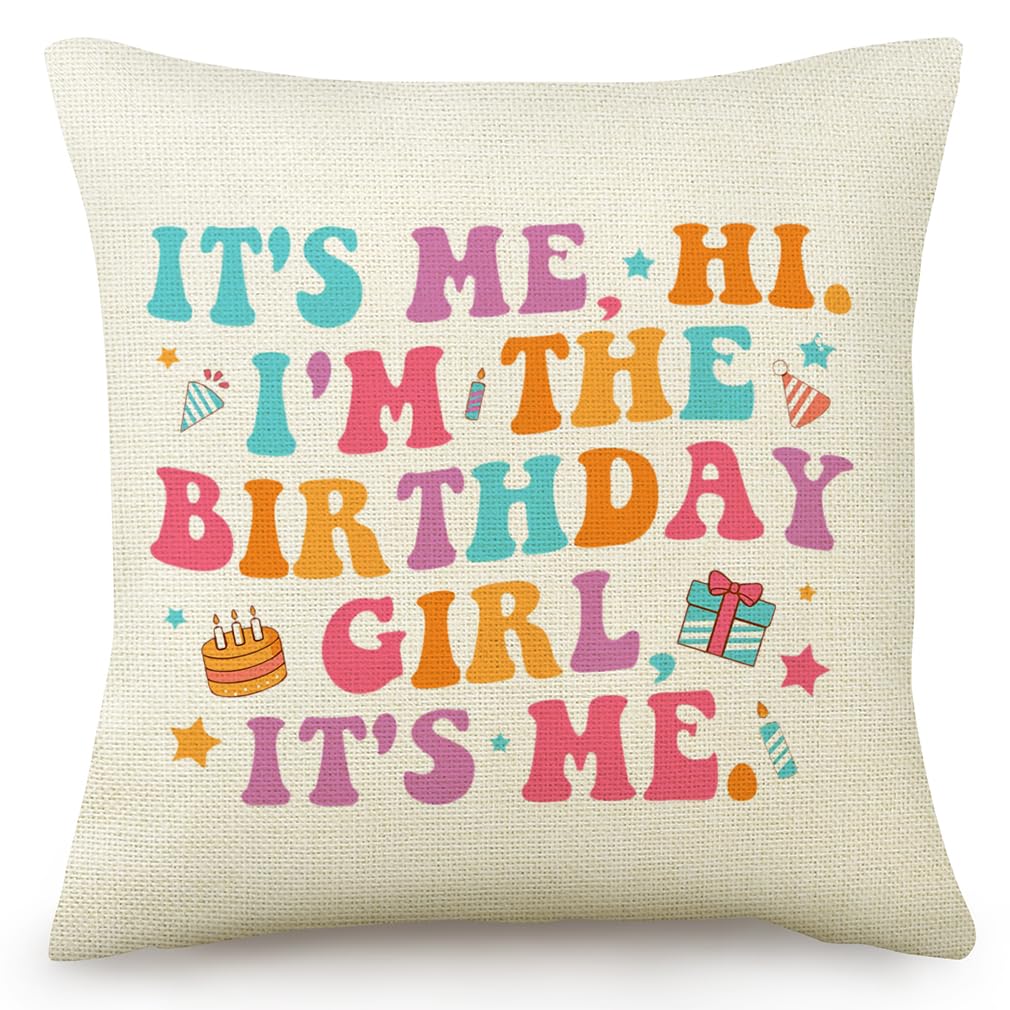 QualityLifePillow Cover for Music Lovers,Singer Merch Birthday Gifts Female Musician Artist Fans Pillow Covers 18x18