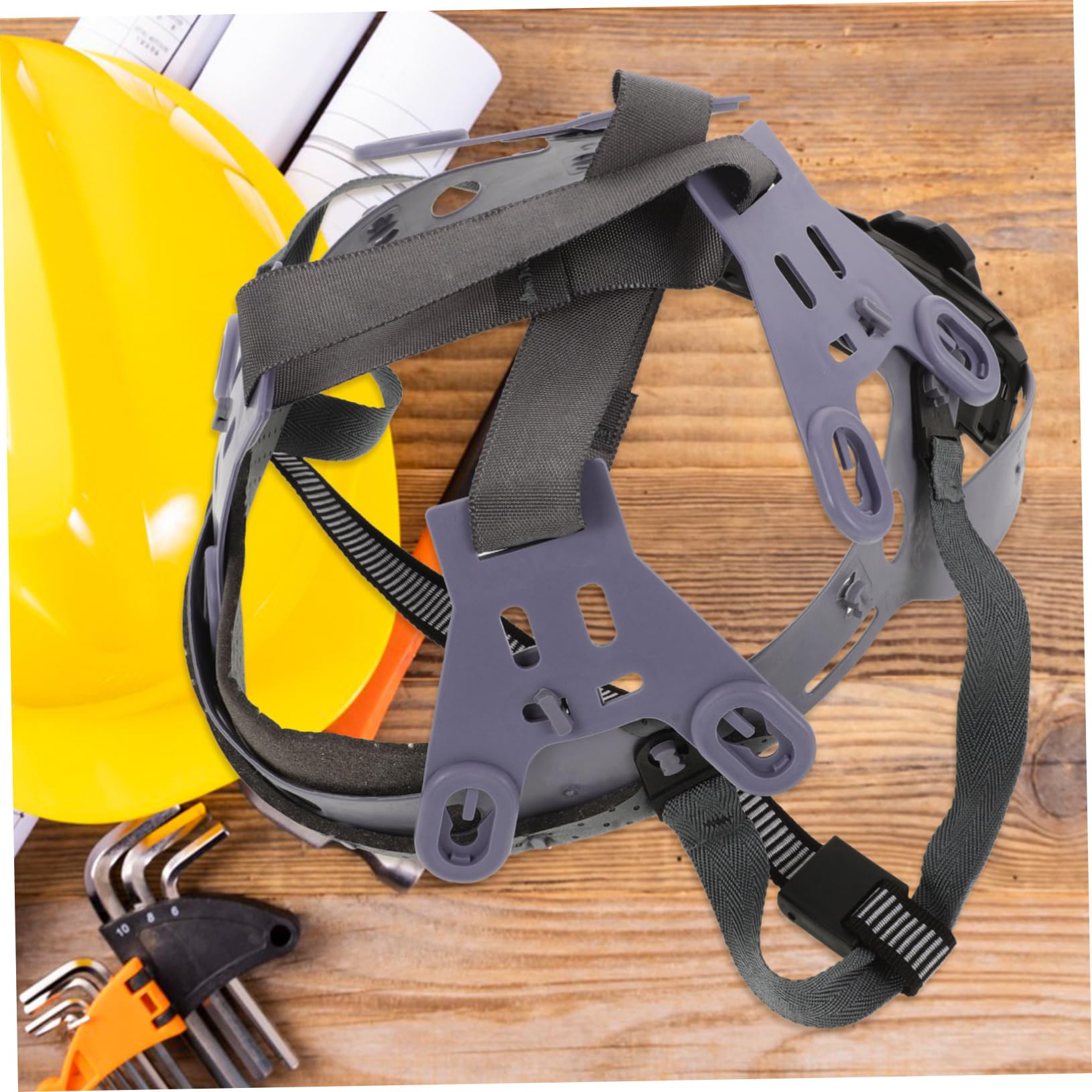 NOLITOY Casque de Sécurité avec Doublure de Suspension Accessoire de Casque de Chantier et Protection Confortable pour Constructions et Activités Extérieures