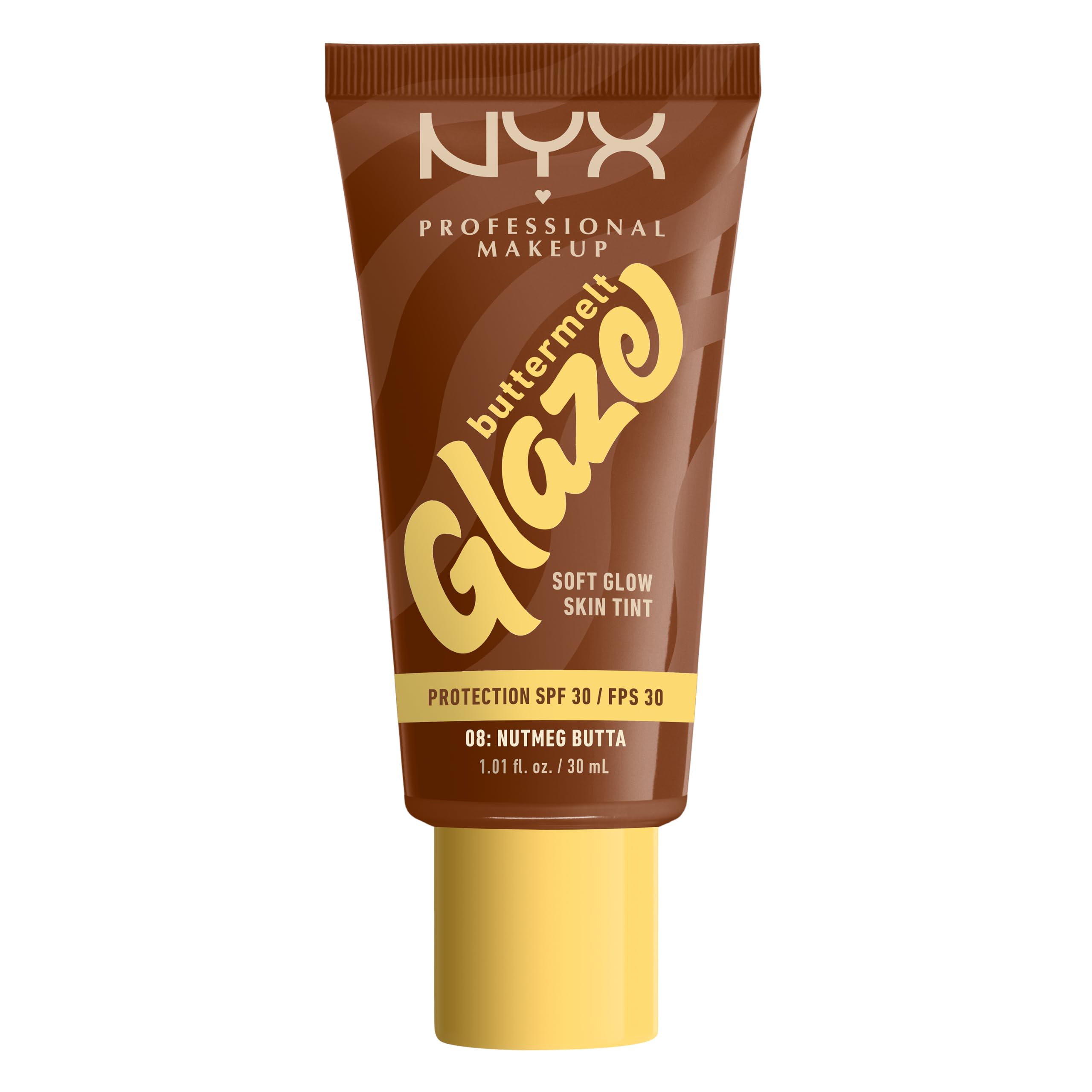 NYX Professional Makeup Skin Tint Buttermelt Glaze SPF 30 Nutmeg Butta