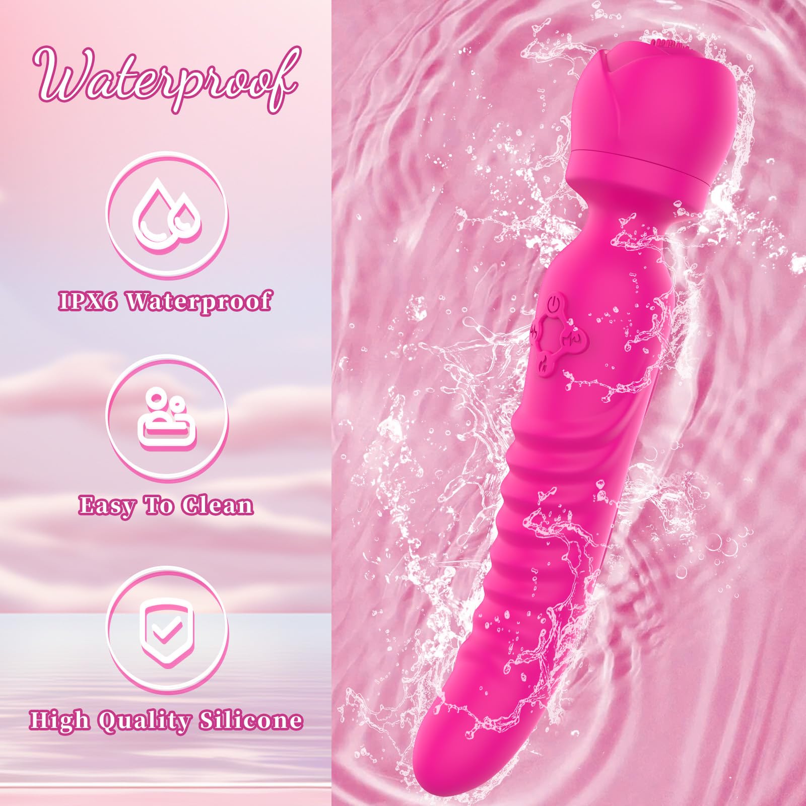 sex doll blow up The Rose Suction Vibrator main image 1