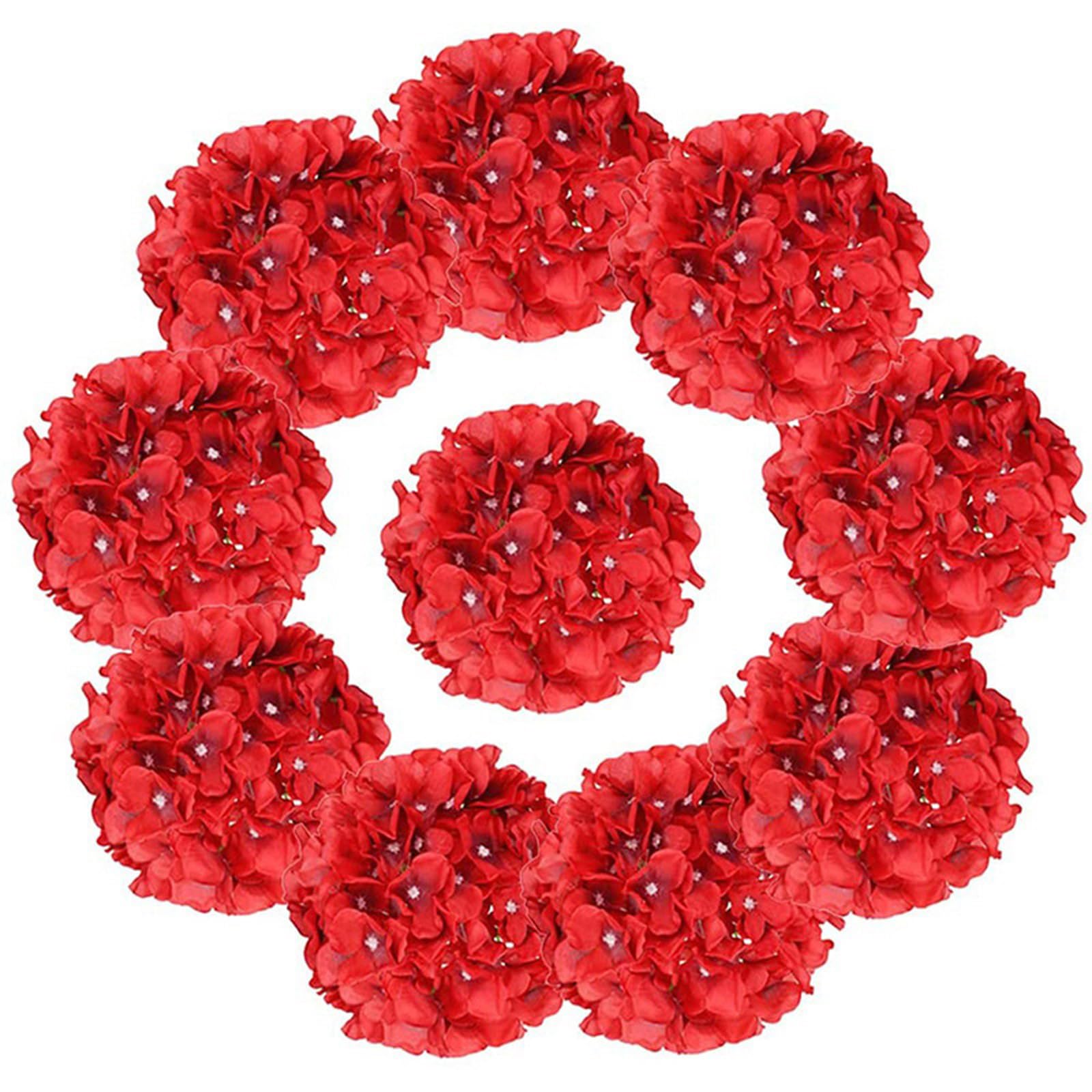 ZBIianxer Realistic Artificial Hortensia Bridal Bouquet Flower with Natural Lookings for Wedding Decoration Floral Arrangement Artificial Flower Wedding Bouquet