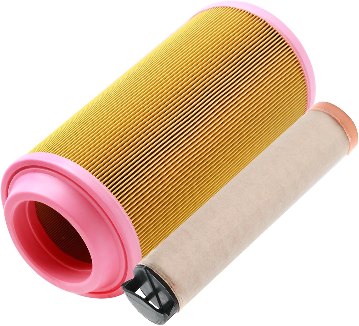 Air (H&V) Filter Kit Replacement for BALDWIN RS3920 FLEETGUARD SogefiPro Various Series Air Compressor, Replaces C15300 CF300 46836 46837 6.3540.0