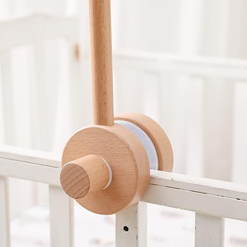 Miniatura 3 de Brazo móvil para cuna  Soporte móvil de madera para cuna  Decoración de guardería para niños y niñas recién nacidos