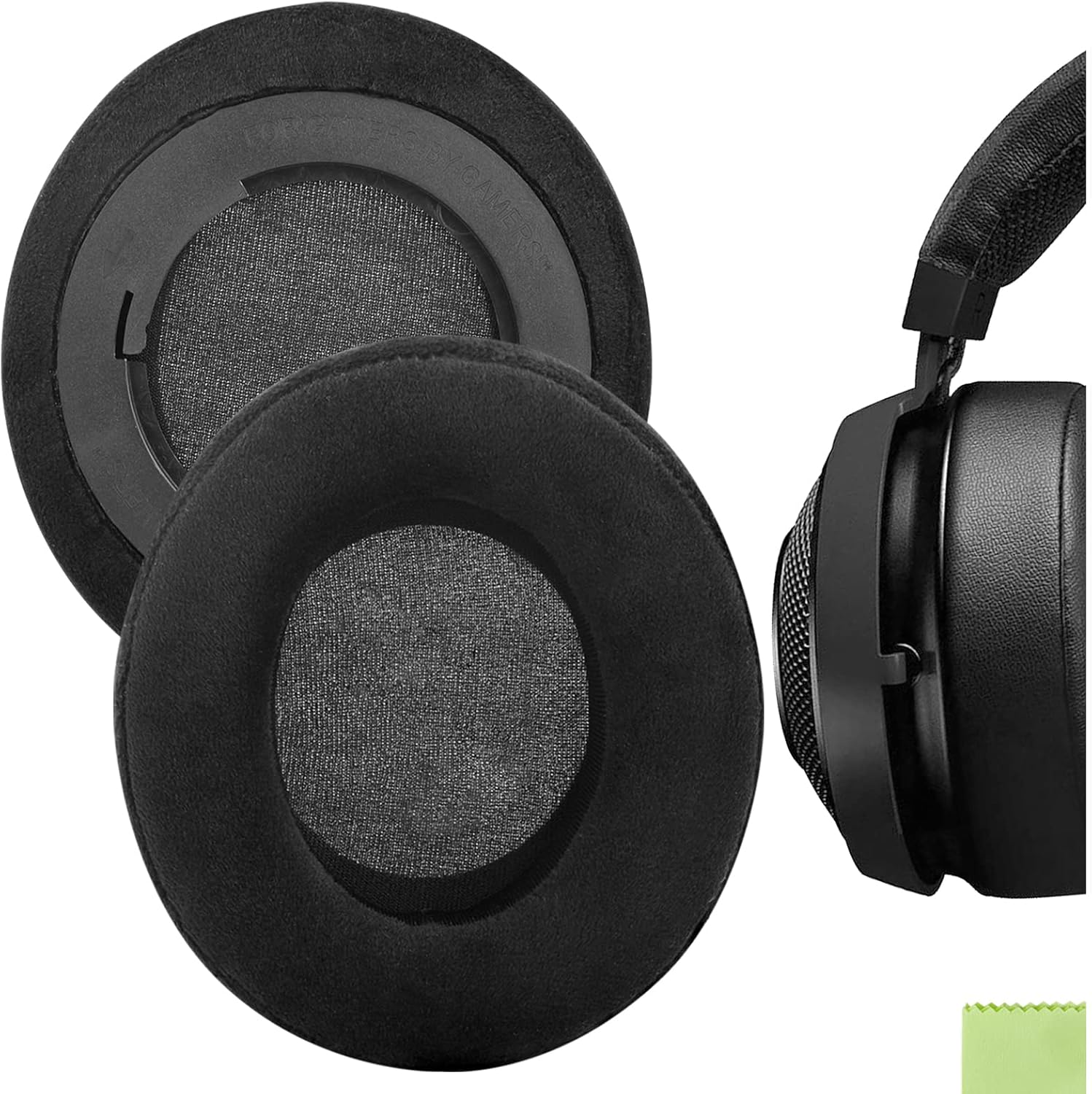 Geekria Comfort Velour Replacement Ear Pads for Razer