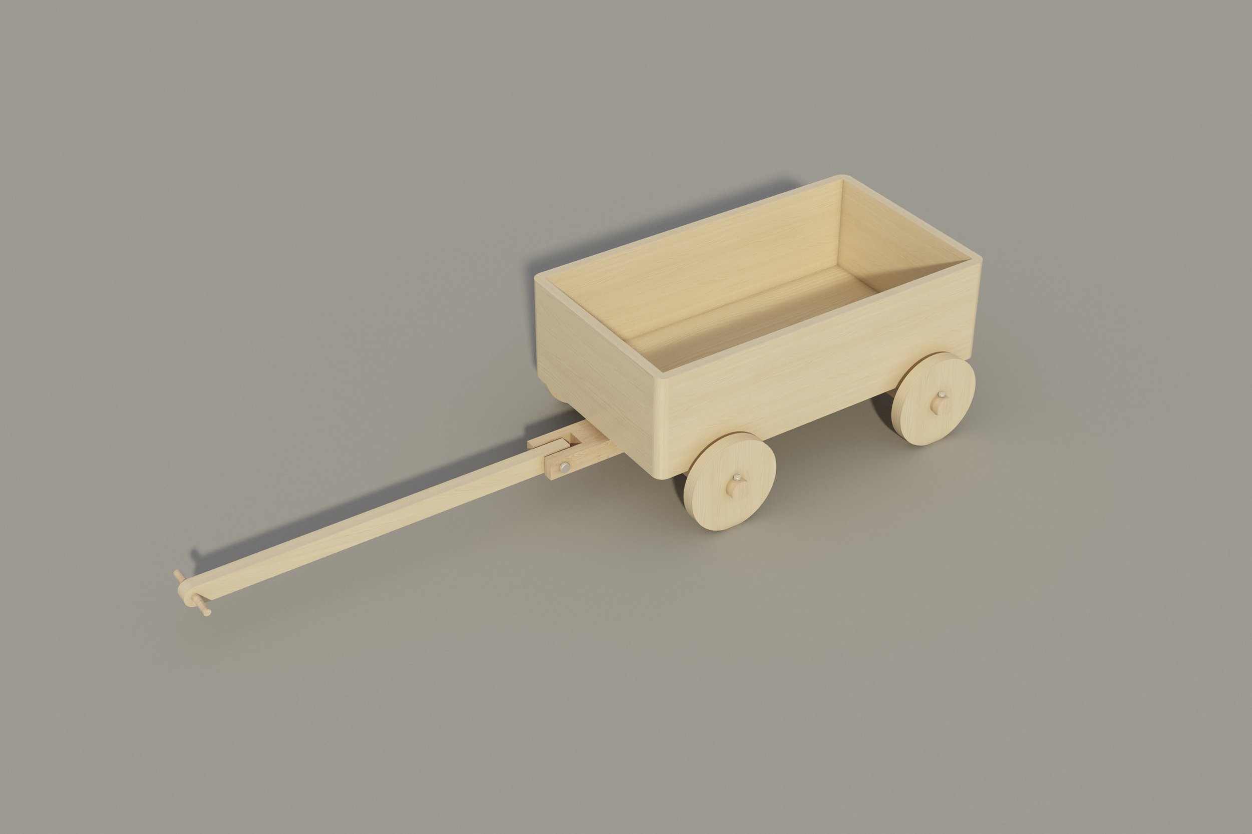 Wooden Wagon Cart Plans DIY Kids 