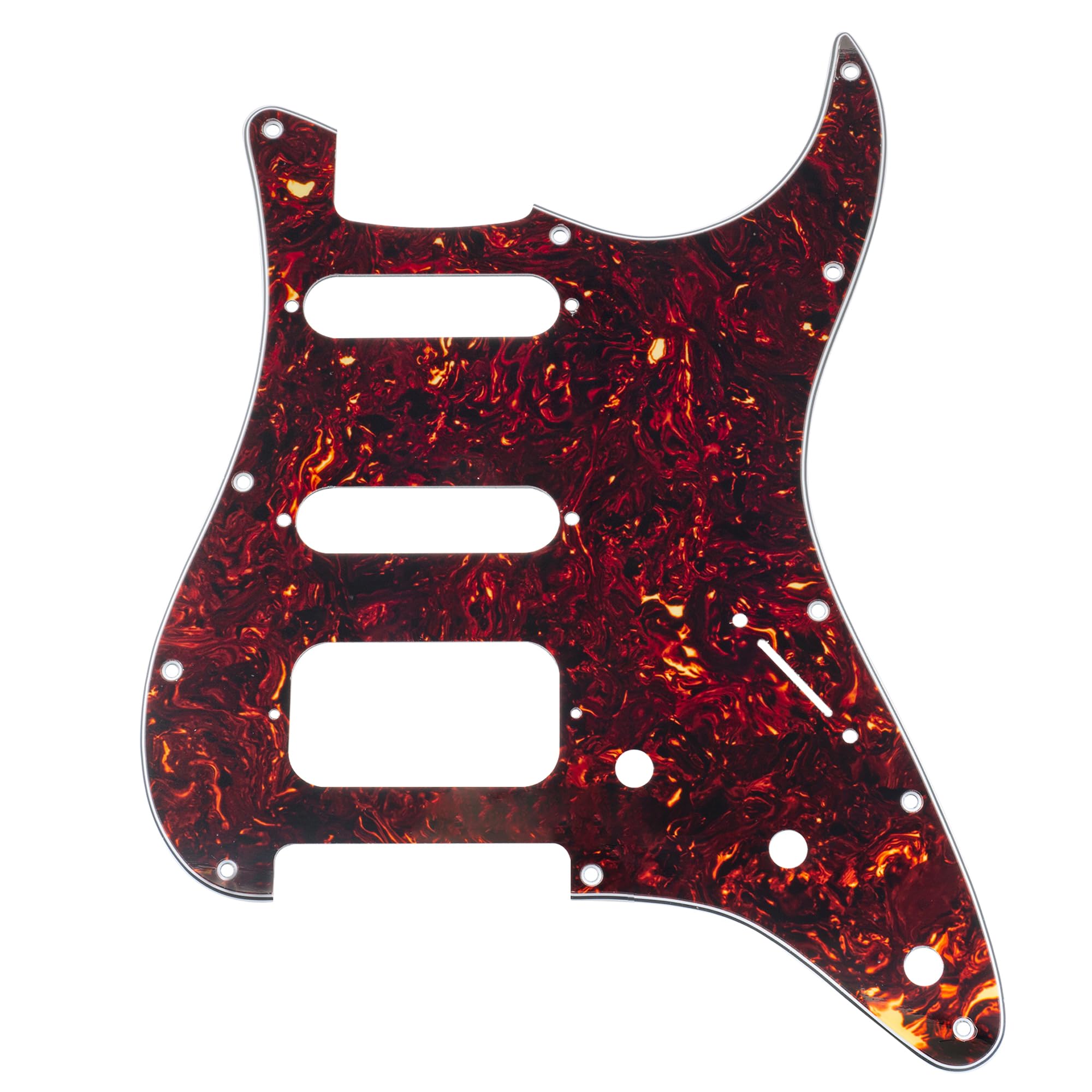 Amazon.co.jp: Musiclily Pro 11穴HSSストラトピックガードAmerican