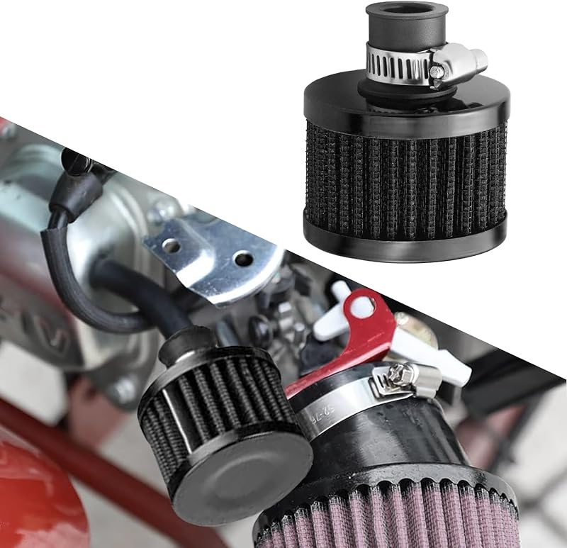 Filtro de respiro da tampa de válvulas WINUERK 12 mm para carro e motocicleta – 1 unidade